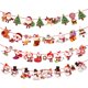 thumbnail image 3 of Adornos navideños para árbol de Navidad, pancarta colgante de Papá Noel para decoración del hogar, regalos de Año Nuevo 2023, 2024, 3 of 4