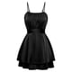 thumbnail image 1 of Mono corto con cuello en V y botones para mujer con bolsillo, 1 of 7