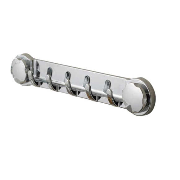 Clearance! Multifunctional Bathroom Wall Hooks Suction Cup Hooks Wall Mounted Towel Hooks Bathroom Towel Holder Shower Hooks for Towels Bathroom Hooks Coat Hooks Towel Racks for Bathroom Silver