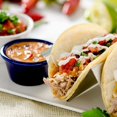 thumbnail image 4 of Paquete de 3 soportes con asas, con ideas de recetas gratuitas, estante para tacos, soporte para tacos de acero inoxidable (paquete de 4 con asas), 4 of 5