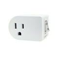 thumbnail image 1 of Uninex White Grounded On/Off Power Switch with Amber Light ETL, 1 of 3
