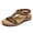 Brown, variant on Littleplum Women's Bohemian Orthopedic Wide Sandals with Arch Support Rhinestone Flat Summer Shoes for Women,Brown,Size 6
