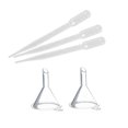 thumbnail image 4 of EeaseCA 5PCS Plastic Small Funnels Graduated Droppers Pipettes for Transferring Liquid Spices Perfume Essential Oil, 4 of 7