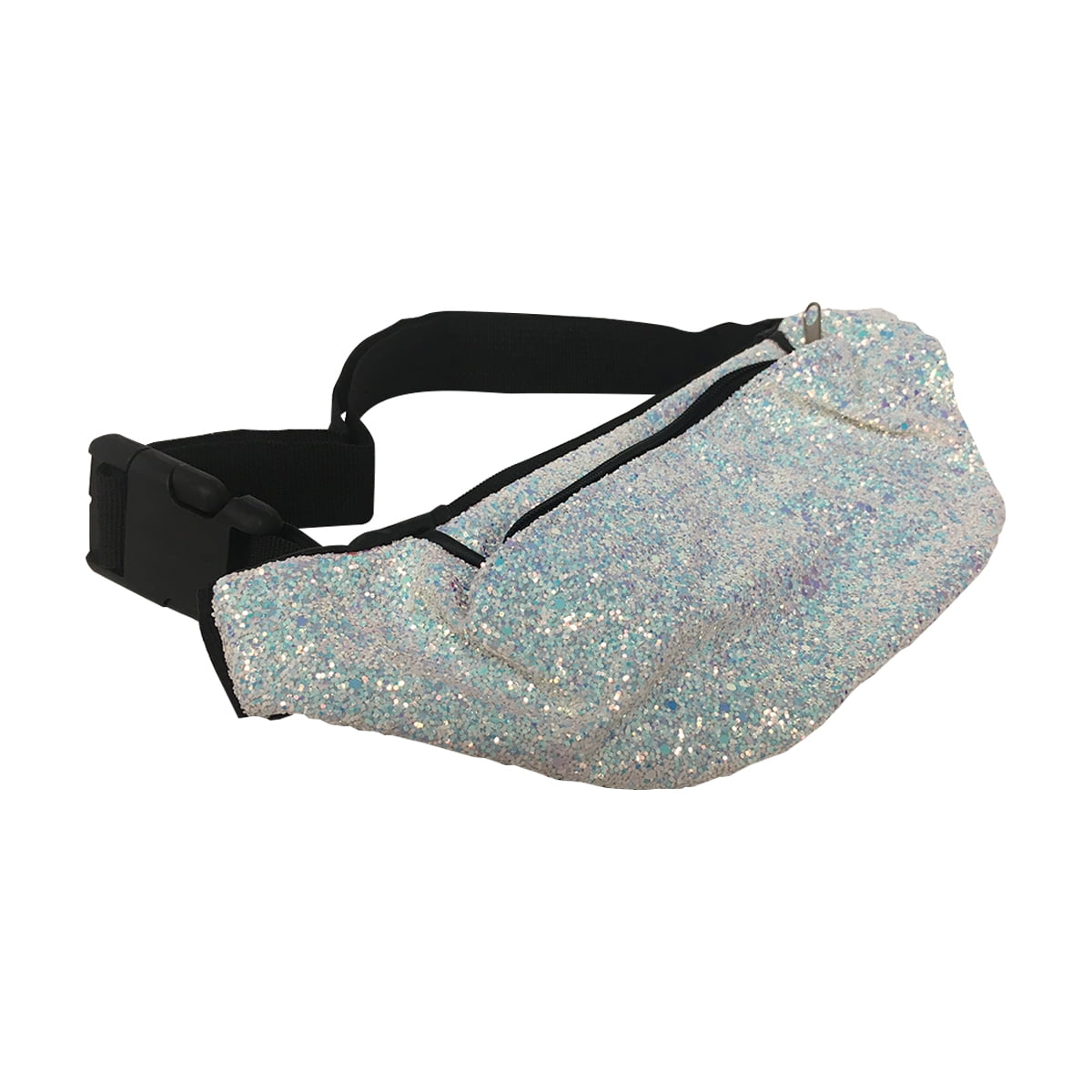 White glitter bum best sale bag