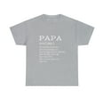 thumbnail image 2 of Papa Definition Grandpa Father's Days Tshirt, 2 of 2