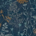 thumbnail image 4 of Organics Navy and Copper Wallpaper, 4 of 4