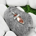 thumbnail image 3 of Natural Indian Blanket Jasper & Garnet 925 Silver Pendant Jewelry P-1268 SDP111794, 3 of 5