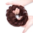 thumbnail image 5 of Messy Hair Bun Extensions Updo Hairpiece Ladies Synthetic Wavy Curly Dish Hair Bun Extension Hairpiece Scrunchie Chignon Ponytail, 5 of 6