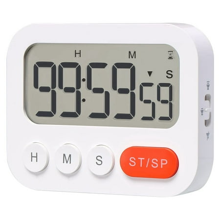 

Digital Kitchen Timer Clock - Big Screen Countdown Cooking Timers for Kids Seniors Gym Homework Classroom Office