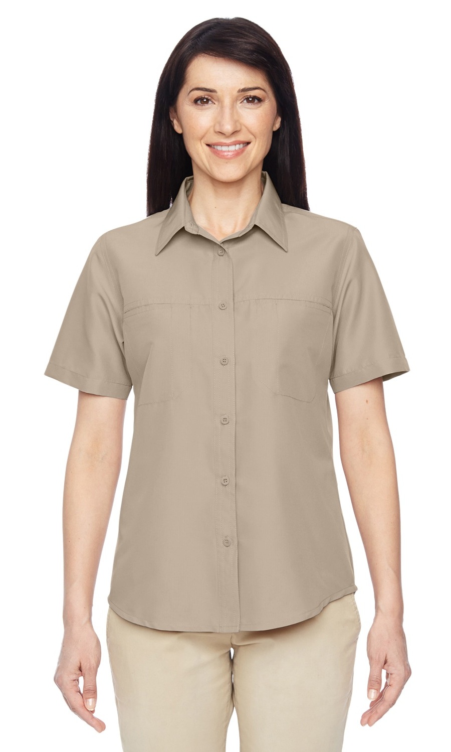 ladies khaki sweatshirt