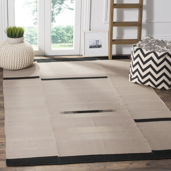 Safavieh Kilim Wade Geometric Wool Area Rug, Gray, 4' x 6'