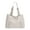 White, variant on Large Crossbody Bags Ladies Shoulder Handbags Purse and Wallet Set for Women Totes Hobo Purses with 3 Layer Zipper
