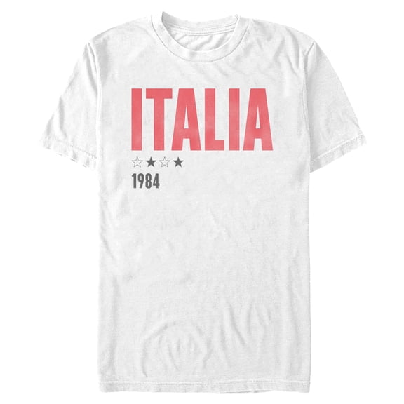 Mens Lost Gods Italia 1984 Retro Club T Shirt