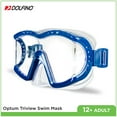 thumbnail image 2 of Dolfino Aqua Swim Blue and Clear Swimming Sport Goggles, 2 of 8