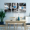 thumbnail image 4 of Hieng Large Wall Decor For Living Room Inspiration Canvas Wall Art For Bedroom Room Kitchen Wall Decoration Abstract Leaves Wall Paintings Artworks Office Wall Pictures （Only canvas）, 4 of 6