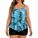 thumbnail image 2 of Plus Tamaño Traje de Baño Tops para las Mujeres Estampado Cintura Alta Pantalones de Baño Dos Piezas Conjunto de Traje de Baño, Más Tamaño Conjuntos de Bikini para las Mujeres, 2 of 5