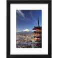 thumbnail image 2 of Japan, Yamanashi Prefecture, FujiYoshida, Chureito Pagoda and Mt Fuji During Cherry Blossom Season, Framed Art Print Wall Art by Michele Falzone Sold by Art.Com, 2 of 5