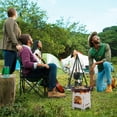 thumbnail image 3 of Bxaolu Portable Wood Stove, Folding Stainless Steel Camping Stove for Backpacking, Hiking, Outdoor Cooking, Compact and Lightweight, Durable Camp Stove for BBQ, Picnic,Father’s Day Gifts, 3 of 9