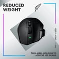 thumbnail image 3 of Logitech G502 X Lightspeed Wireless Gaming Mouse - LIGHTFORCE Hybrid Optical-Mechanical switches, Hero 25K Gaming Sensor, Compatible with PC - macOS/Windows - Black, 3 of 5