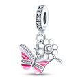 thumbnail image 1 of 100 % Plata Esterlina 925 Charm Bee Series Colgante Adecuado Para Pulsera Pandora diy Gao Jiahui unisex, 1 of 2