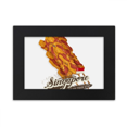 thumbnail image 1 of Satay tradicional de Singapur Marco de Fotos de escritorio imagen Arte Negro Pintura 5x7 pulgadas, 1 of 4