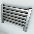 thumbnail image 4 of Amba Quadro Q-2016 Dual-Purpose Towel Warmer and Radiator with 6 Bars, Brushed Finish, 4 of 7