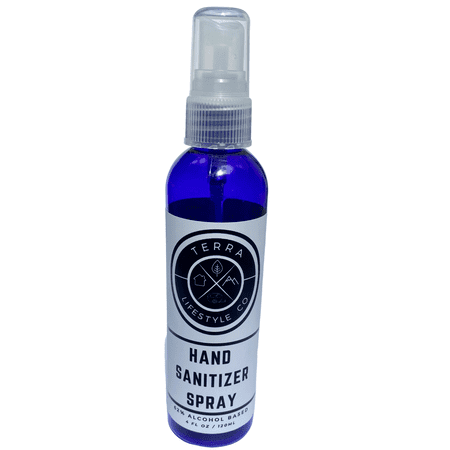 Terra Lifestyle Co - Isopropyl Alcohol Base Hand Sanitizer Spray | Antibacterial Hand Sanitizer