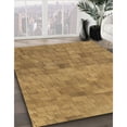 thumbnail image 3 of Ahgly Company Machine Washable Indoor Rectangle Transitional Yellow Area Rugs, 4' x 6', 3 of 7