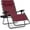 Burgundy, variant on WYDK Oversized Zero Gravity Chair, Folding Outdoor Patio Lounge Recliner w/Cup Holder Accessory Tray, Pillow - Amethyst Purple