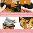 thumbnail image 4 of Tangerine Foldable, with Lid, Leak-proof, Hanging Car Trash Can Garbage Can Container for Automobile, Trash Can for Car Organizer and Storage Bag, 4 of 6
