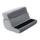 thumbnail image 4 of Cojín para tablet con funda extraíble, portátil con bolsillos y soporte plegable para tablet. Gris, 4 of 9