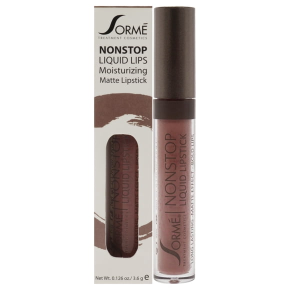 Lápiz labial líquido mate humectante Nonstop Sorme Cosmetics 272 Lace 0.126 oz