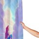 thumbnail image 4 of Cortina de ducha de tela de poliéster impermeable Ariel, decoración de baño, kit de cortina de ducha con ganchos, 72 x 72 pulgadas, 4 of 8