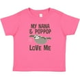 thumbnail image 3 of Inktastic Nana and Poppop Love Me Girls Baby T-Shirt, 3 of 5