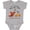 AC-Heather Grey, variant on Inktastic There's No Party Like Mardi Gras With Partying Seafood Boys or Girls Baby Bodysuit