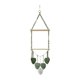 thumbnail image 1 of Estante colgante de pared de macramé, tapiz bohemio tejido a mano, adorno moderno, decoración para maceta, marco de fotos, baño y dormitorio, 1 of 7