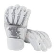 thumbnail image 3 of Boxing Gloves Breathable Protective Gear for Gear Protector Open Palm Men Women Punching Bag Sparring Demon Hand White, 3 of 9