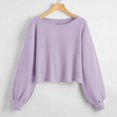 thumbnail image 6 of Shirts for Girls Teens Trendy Crew Neck Kids Shirt Kids Long Sleeve Tee Size 6 Solid Color Tee Shirts Girls Spring Shirt, 6 of 6