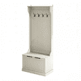 thumbnail image 7 of Multi-Use Coat Rack Tree, Hall Tree with Bench, Entryway Storage, 7 of 7