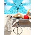 Zhuitw Patio Standing Misters Adjustable Height Standing Misting