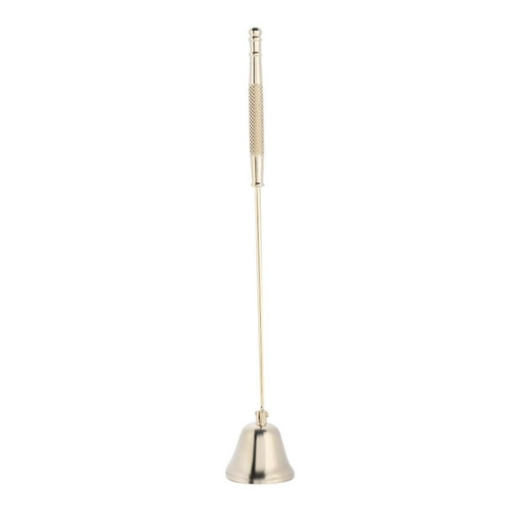 Tebru Candle Cover, 1Pcs Fashion Stainless Steel Bell Shaped Candle Snuffer Wick Trimmer Cover Hand Tool, Bell Shaped Candle Snuffer