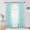 Light Green, variant on Crushed Voile Sheer Curtains for Living Room 95 Inches Long Green Curtains for Sliding Glass Door Rod Pocket Window Treatment Crinkle Sheer Curtain 2 Panels, 51"x 95",Seafoam Green