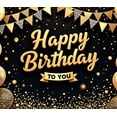 thumbnail image 4 of Yatrandify Decorative Design Happy Birthday Banner Colorful Balloons Celebration Banner for Birthday Party Celebration, 4 of 8