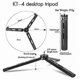 thumbnail image 3 of Mini Tr Tripod in Aluminum Alloy D Tr With 1/4 Inch Screw For Zhiyum Ronin S Camera Camco, 3 of 5