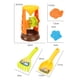 thumbnail image 3 of Juguetes De Playa De Verano Playa Cubos Palas Herramientas Anti Scratch DIY Sandbox Mold Set para viajes al aire libre Tmvgtek libre de BPA, 3 of 7