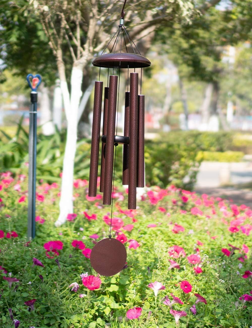 Wonder Garden Outdoor Metal Wind Chime With Deep Soothing Tone  Perfect Gift For Garden, Patio, Outdoor Decoration