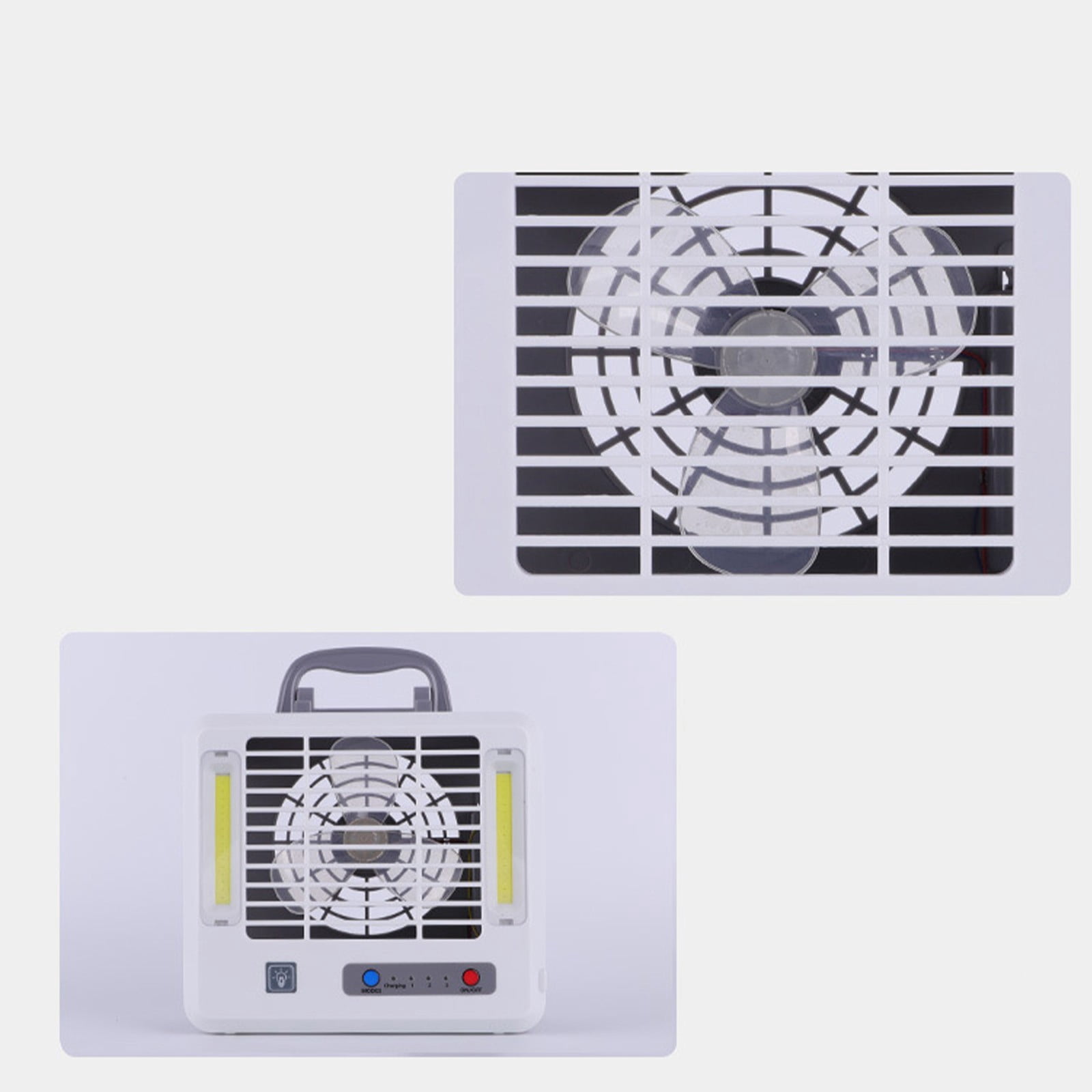 Fans That Blow Cold Air, Portable Air Conditioner, Free Standing Cooling Ac Unit with Fan, 3 Speed, USB Rechargeable Air Circulator Fan, Cooling Fans for Bedroom/Dorms/Indoor Rooms
