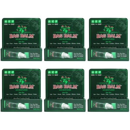 Bag Balm On-The-Go Skin Moisturizer 0.25 oz (Pack of 6)