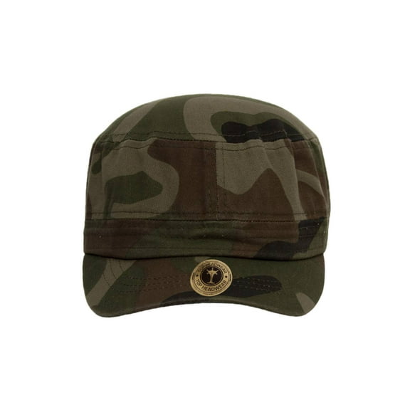 Top Headwear Cotton Adjustable Cadet Caps - Camo