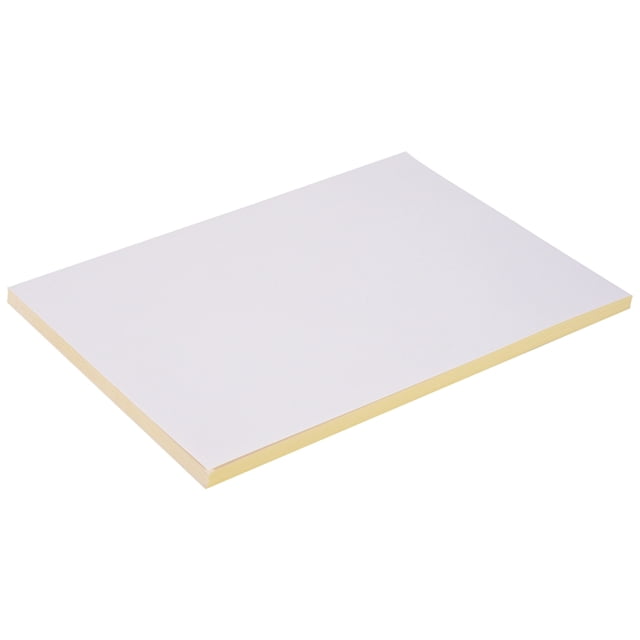 50 Hojas A4 Autoadhesivo Impermeable Etiqueta Adhesiva Papel de Superficie Mate para Impresora InyeccióN Tinta Copiadora
